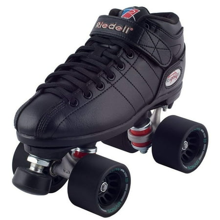 Riedell Skates Size 1 - R3 Speed Roller Skates Black DEMON Wheels price history on PriceWatchPro