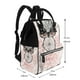 thumbnail image 2 of Disketp Dreamcatcher With Owl Mochila de Pañales de Gran Capacidad con Múltiples Bolsillos, Mochila de Viaje Multifuncional para Bebé, Unisex, Moderna y Resistente, 2 of 6