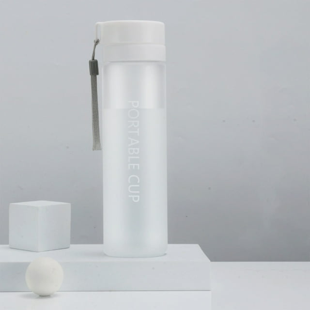 JASKFLY Sport Bouteille d'Eau Grande Capacité Bouteille d'Eau de Sport avec Infuseur à Thé 400 ml