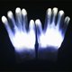 thumbnail image 4 of Guantes de neón que brillan intensamente accesorios de luz de Halloween suministros intermitentes luminosos, 4 of 5