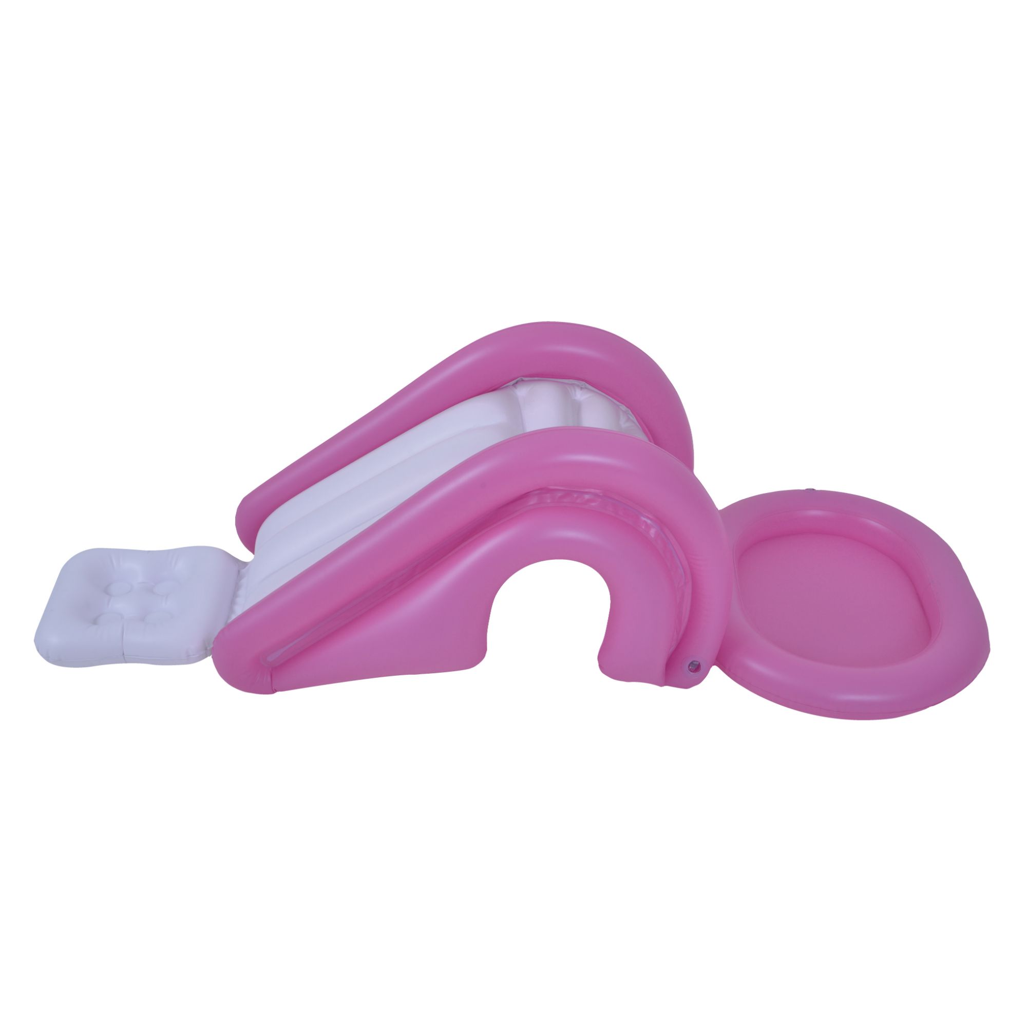 Pool Central 83" Inflatable Pink Flamingo Kiddie Pool with Sprayer
