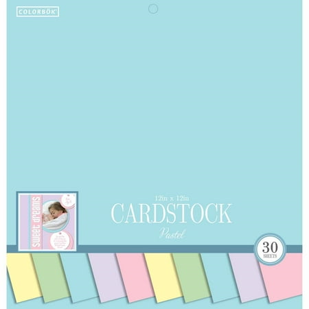 Colorbok 12" Smooth Cardstock Pastel Pad