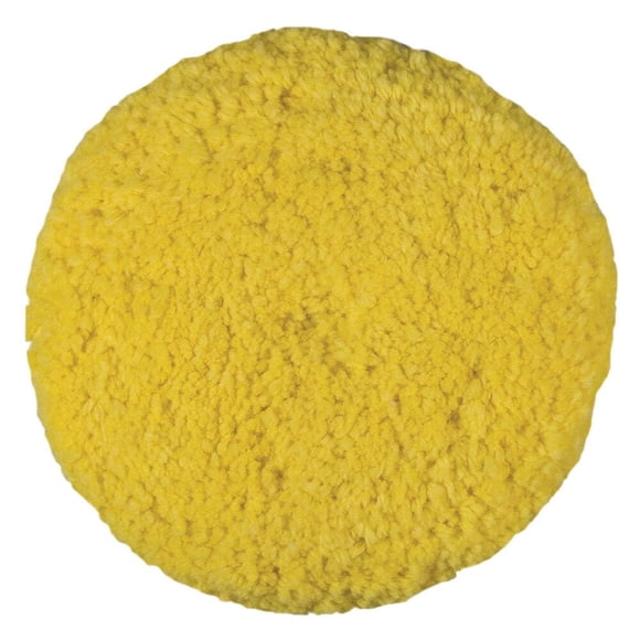 Almohadilla pulidora Presta Rotary de lana mezclada, color amarillo, corte medio