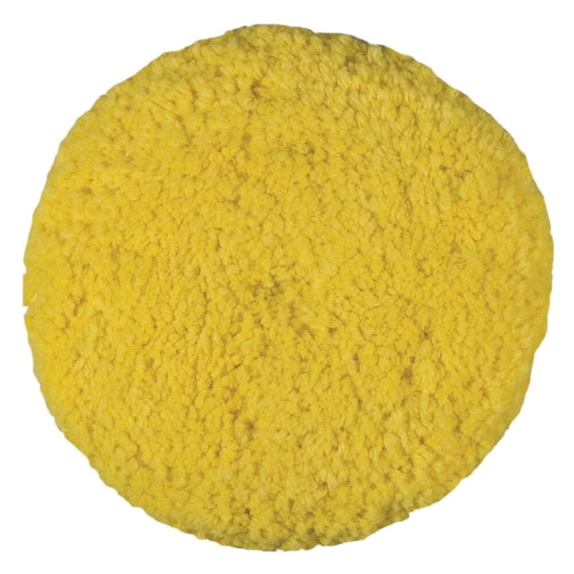 Almohadilla pulidora Presta Rotary de lana mezclada, color amarillo, corte medio