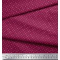 thumbnail image 3 of Soimoi Velvet Fabric Dot & Heart Small Decor Fabric Printed Yard 58 Inch Wide, 3 of 3