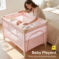 thumbnail image 6 of HARPPA Pack and Play with Bassinet,Portable Infant Playard & Playpen for Gril,Pink, 6 of 8