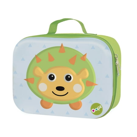 

OOPS® Happy Snack Lunchbox Bag for Children Hedgehog Theme with 3D Character