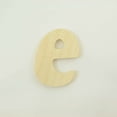 thumbnail image 2 of Package of 1, 8 Inch X 3/4" Thickness Baltic Birch Wood Letter e in The Goudy Heavy Font, Thick, Lower Case for Art & Craft Project, Made in USA, 2 of 3