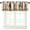 Coffee-1, variant on Brown Coffee Theme Kitchen Valance for Window,Rod Pocket Rustic Vintage Latte Cappuccino Cafe Curtains Farmhouse Cafe Beans Drink Decor Modern Art Window Drapes Fabric