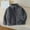 Gray, variant on Hrsba Winter Warm Fleece lined Jacket For Kids Fall And Winter Kids Solid Color Zipper Jacket Boys Girls Coat Long Sleeve No Hood Jacket
