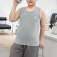 thumbnail image 5 of Auroural Summer Tops for Boys 13-14 Boys Tank Tops 12-14 Big Kid Boy Summer Solid Color Casual Loose Bottom Tank for Outerwear, 5 of 6