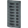 thumbnail image 1 of 4309 Blue Sea 4309 WeatherDeck® 12V DC Waterproof Switch Panel - 8 Position, 1 of 2