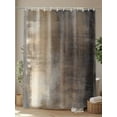 thumbnail image 4 of Abstract Paint Shower Curtain, Retro Brown Gradient Mottled Art Waterproof Shower Curtain Set with 12 Hooks Lightweight Washable Fabric Shower Curtains for Bathroom 36x72 Inches, 4 of 6