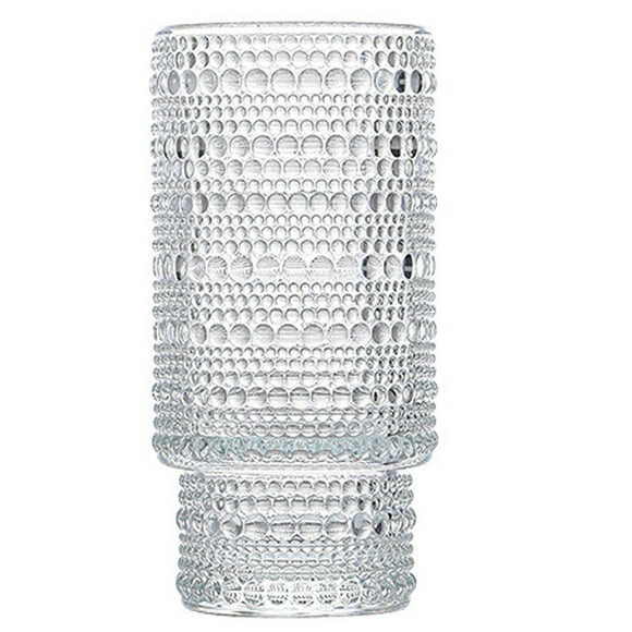 Vaso alto romántico de 12 oz, vaso delgado para cóctel, vaso de bar Tom Collins para mojito