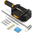 thumbnail image 1 of shiyou-JOREST Watch Link Removal Kit, Resizing Tool for Bracelet Adjustment & Replacement, Pin Remover for Sizing Strap, Watch Adjuster, Hammer for Watch Repair, Adjust Band, with User Manual, Punche, 1 of 4