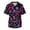 Black, variant on Christmas Underscrub Shirt Short Sleeve V Neck Pullover Comfortable Work Uniform Shirt with Chest Pocket Relaxed Fit Holiday Workwear Tunic Top for Care Multicolor M