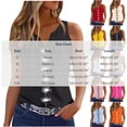 thumbnail image 3 of Levmjia Women's Sleeveless V Neck Tank Top Floral Print Casual Loose Fit Summer Top Solid Color A Line Blouse for Daily Wear, 3 of 5