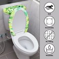 thumbnail image 4 of HELLHERO Durable - Elastic Edge, Fits All Toilet Shapes Bathroom Toilet Lid Cover Set for Bathroom Supplies, Adjustable, 4 of 8