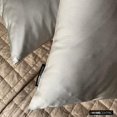 thumbnail image 4 of Fundas de almohada decorativas HomeCentric, color gris claro, paquete de 2, 40 x 40 cm (16 x 16 pulgadas), funda de cojín de satén liso para sofá, estilo moderno liso - Satén flameado gris claro, 4 of 8