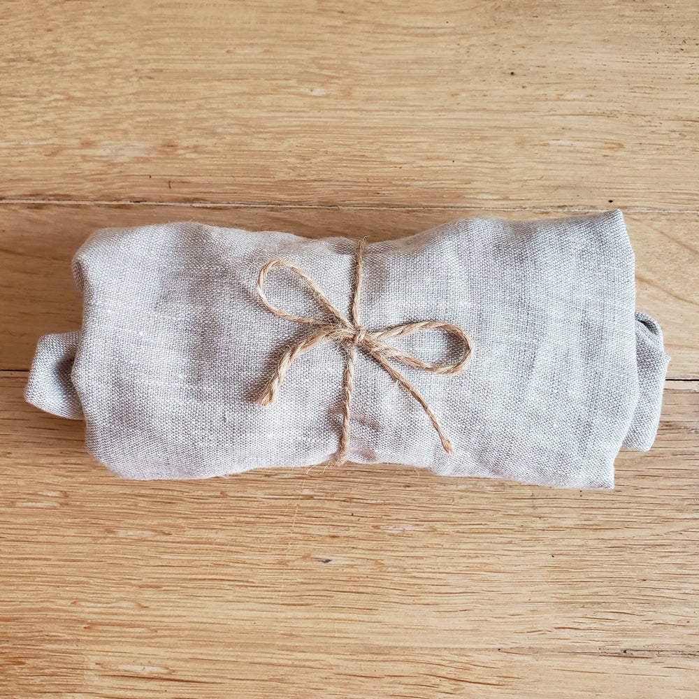 Organic Linen Baby Bassinet Sheets