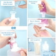 thumbnail image 4 of 52Pcs Travel Pouches for Toiletries, TSA Approved Travel Fluid Squeeze Pouches, Travel Size Stand Up Pouch, Refillable Leakproof Travel Containers for Shampoo Conditioner Lotion Soap Liquids, 4 of 8