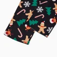 thumbnail image 2 of PatPat Women Pajamas Pants Christmas Gingerbread Man Reindeer Print Sleep Pants Soft Pj Bottom with Pockets, Black, 2 of 8