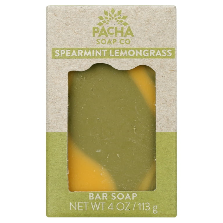 Pacha Spearmint Lemongrass Bar Soap Pacha Spearmint Lemongrass Bar Soap