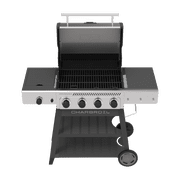 Charbroil® Performance Series™ FlavorMax™ 4-Burner Cart Gas Grill with Side Burner, Stainless