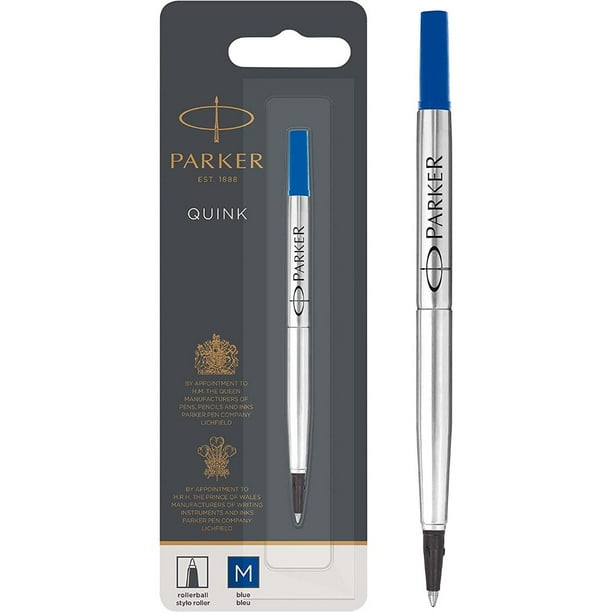 Repuesto Rollerball Parker Mediano Tinta Azul Unisex