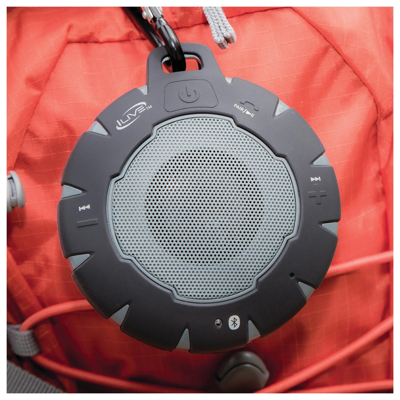 iLive Waterproof Wireless Speaker, ISBW157B, Black - image 5 of 6