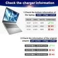 thumbnail image 2 of 19.5V 2.31A 45W 4.5mm*3.0mm Laptop AC Adapter Charger for Dell Inspiron 13 7368 7378 P69G P57G P69G P83G P91G,15R-5520 5521 5368 5378 5379 7347 7348 7352 7353 7359 7368 2in1, 2 of 6