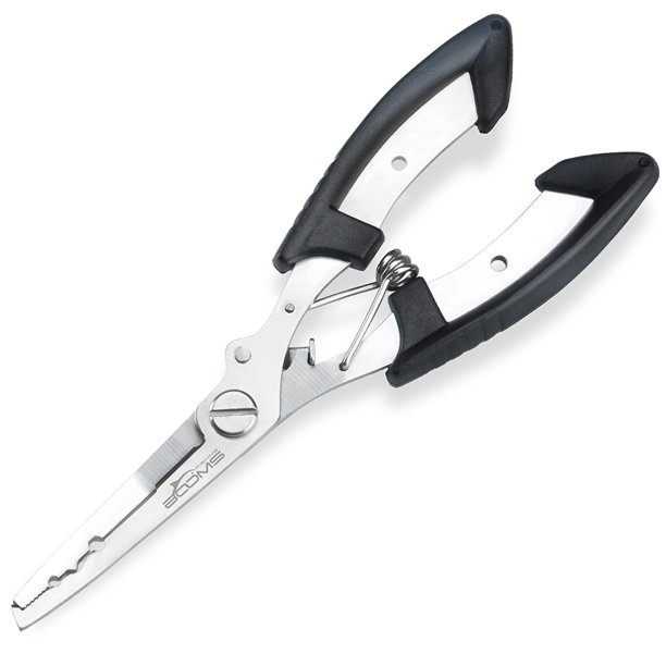 Booms Fishing H1 Fishing Pliers Stainless Steel Tools with Sheath, 6.7