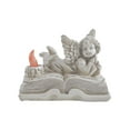 thumbnail image 2 of Estatua de Ángel con luz de resina, estatua de vela LED sin llama, de Ángel con colección de luces para sala de estar, estante de patio,, 2 of 5