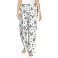 thumbnail image 2 of Goofa Funny Chicken Printed Soft Pajama Pants for Women, Wide Leg Comfy Casual Lounge Yoga Pants-Medium, 2 of 9
