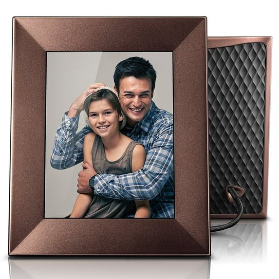 Nixplay Iris 8" Wi-Fi Cloud Frame (W08E- Burnished Bronze)