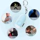 thumbnail image 5 of Alarma, defensa segura, seguridad personal, seguridad de emergencia recargable para mujeres, niñas, niños y personas mayores (azul y blanco) JFHHH pequeña, 5 of 5