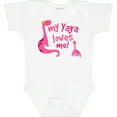 thumbnail image 3 of Inktastic My Yaya Loves Me Granddaughter Dinosaur Girls Baby Bodysuit, 3 of 5