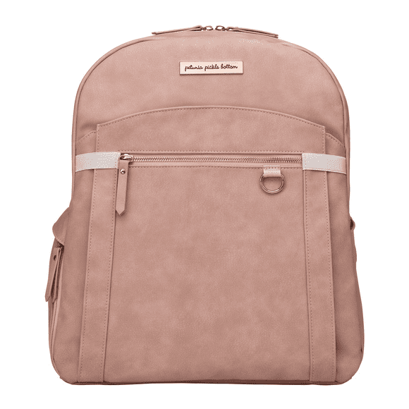 Petunia Pickle Bottom - Sac à Dos 2-en-1 - Similicuir Rose Toffee