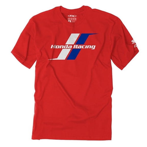 HONDA STRIPES MEN'S T-SHIRT / RED (M)