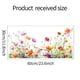 thumbnail image 5 of Painted Flowers Leaves Glass Door Window Room Living Room Home Beautification Decoration Window Stickers, 5 of 8