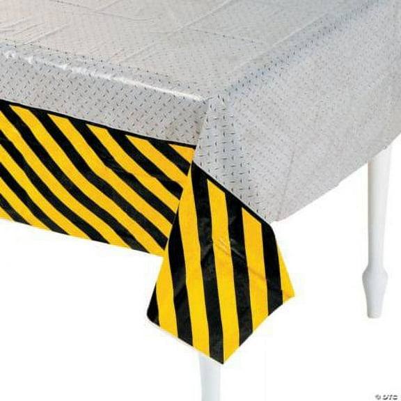 Construction Zone Tablecover, Party Supplies, 1 Piece