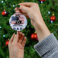 thumbnail image 4 of My Favorite Great Dane Calls Me Dad. Happy Father's Day Ceramic Round Ornament Danes Dog Lover Gifts Home Tree Decor - 00005, 4 of 5
