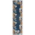 thumbnail image 2 of Safavieh Chelsea Trochez Floral Runner Rug, Blue/Ivory, 2'3" x 8', 2 of 10