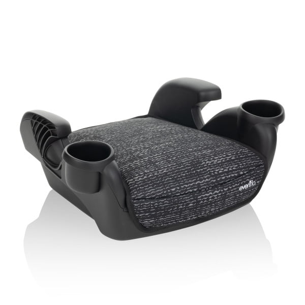 GoTime No Back Booster Car Seat (Static Black)
