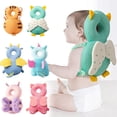 thumbnail image 4 of 1-3Y Protector de cabeza de bebé para niños pequeños Cojín de seguridad Cojín trasero Evita lesiones Almohadas de seguridad de dibujos animados de Angel Bee oso de fresa  Hogar, 4 of 5