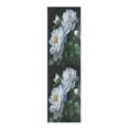 thumbnail image 2 of 44"x10" Skateboard Grip Tape Protector Sheets Nonslip Protection Griptape Sheet for Outdoor Sports White Peony Flower, 2 of 7