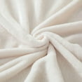 thumbnail image 2 of Mainstays Plush Blanket White T, 2 of 6