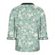 thumbnail image 5 of TaTaai Women's Flared Sleeve V-Neck Top Printed Ruched Front Half Sleeve Casual Summer Chic Blouse T-Shirt Daily Party Beach Gift, 5 of 6