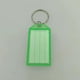 thumbnail image 1 of Llavero de plástico transparente con forma de concha de doble anilla, práctico llavero con etiqueta de matrícula de doble cara, 1 of 6