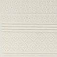 thumbnail image 7 of Livabliss Washable Rugs for Living Room, 5x7 Lyna Cottage White Area Rug, Bedroom Dining Room Home Decor Stain Resistant Carpet (5' x 7'2"), 7 of 7